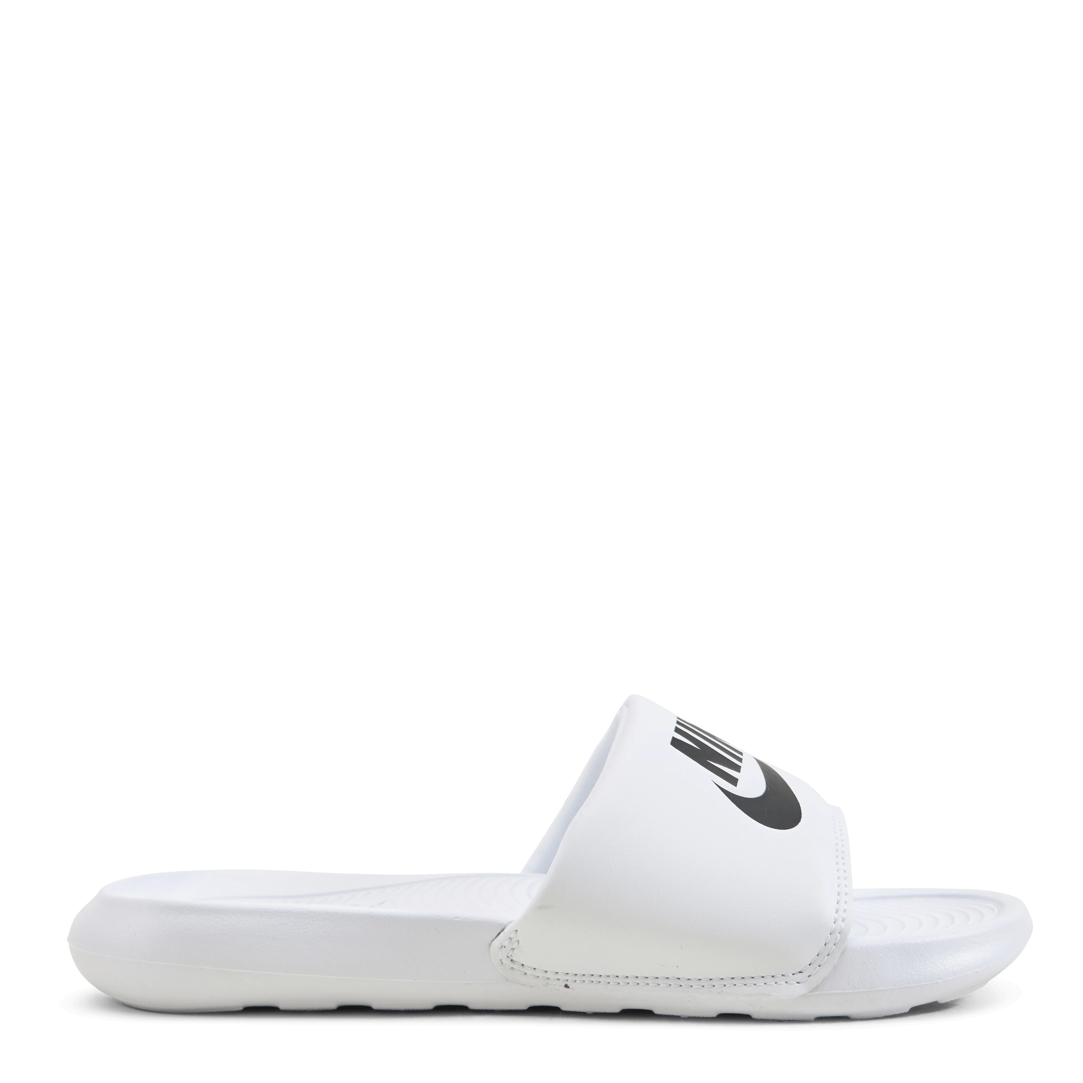 NIKE VICTORI ONE WOMEN'S SLIDES WHITE/BLACKWHITE
