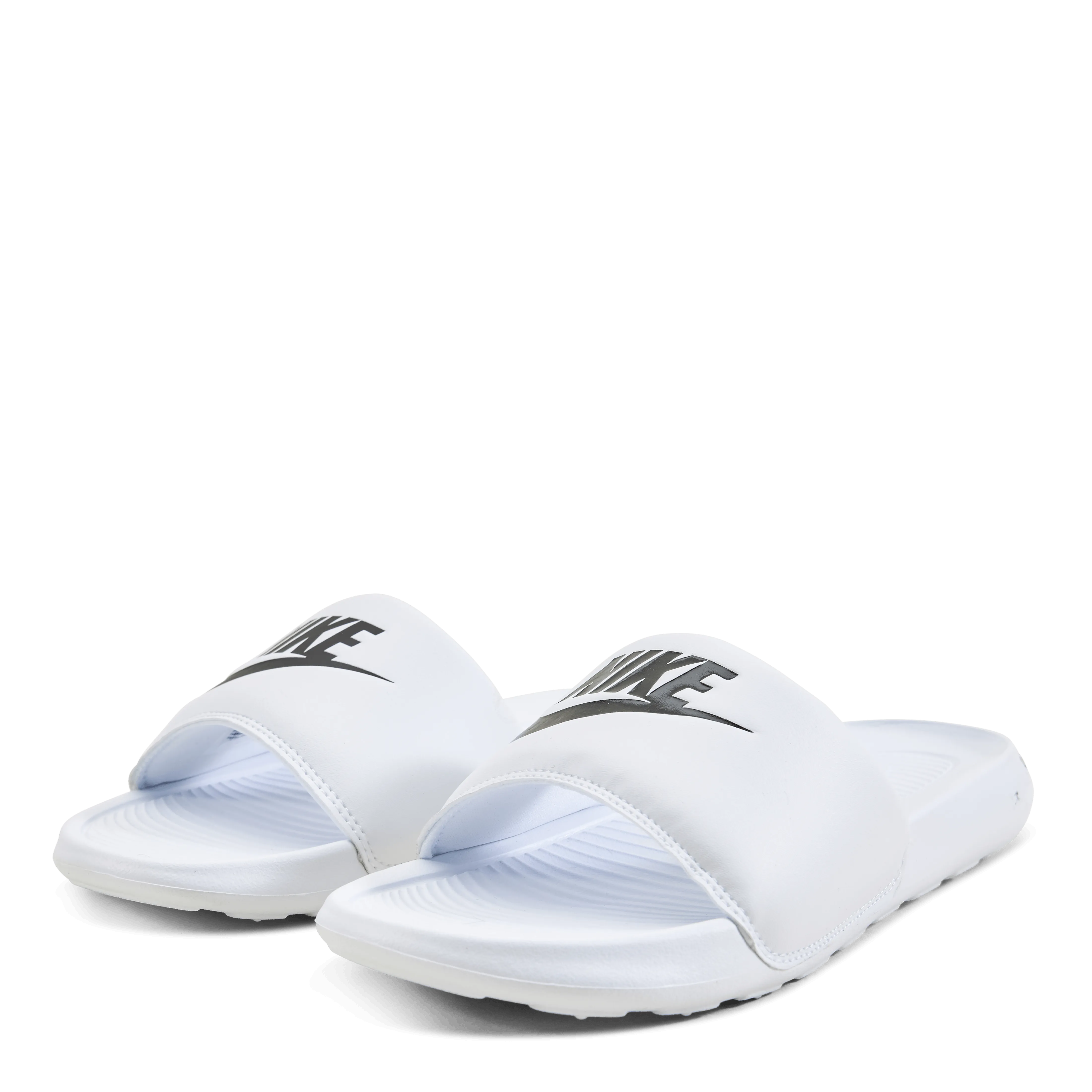 NIKE VICTORI ONE WOMEN'S SLIDES WHITE/BLACKWHITE