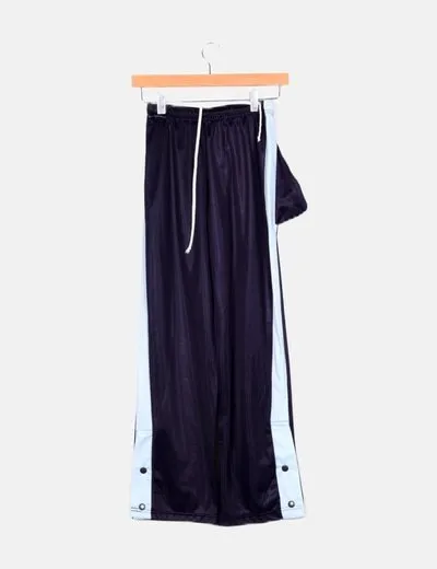 NoName Pantalón bicolor casual