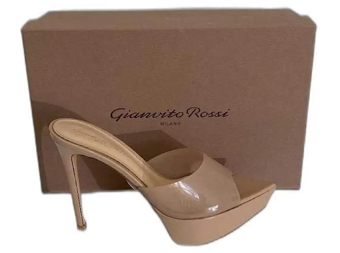 NUEVAS CUÑAS GIANVITO ROSSI Beige 