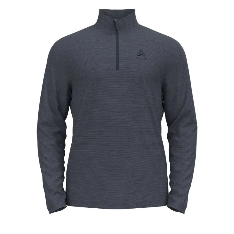 ODLO CAPA MEDIA 1/2 CREMALLERA ROY (TINTA CHINA  GRIS FOLKSTONE) POLAR PARA HOMBRE