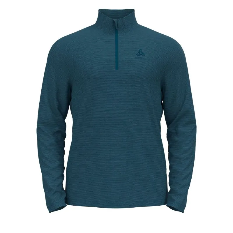 ODLO POLAR DE MEDIA CAPA 1/2 CREMALLERA ROY (AZUL SAXONIA  INMERSIóN PROFUNDA) HOMBRE
