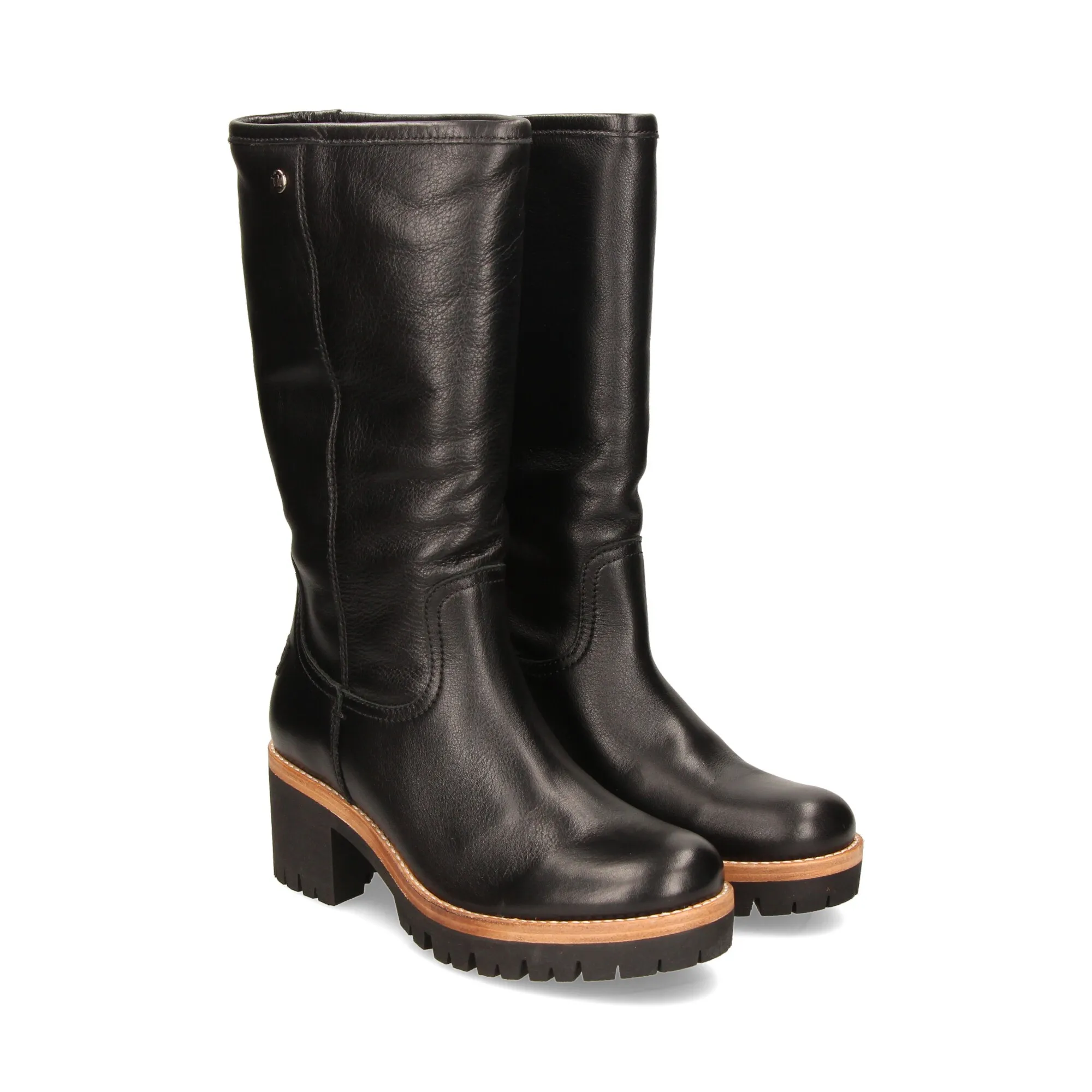 PANAMA JACK Botas con tacón de Mujer B20 Negro