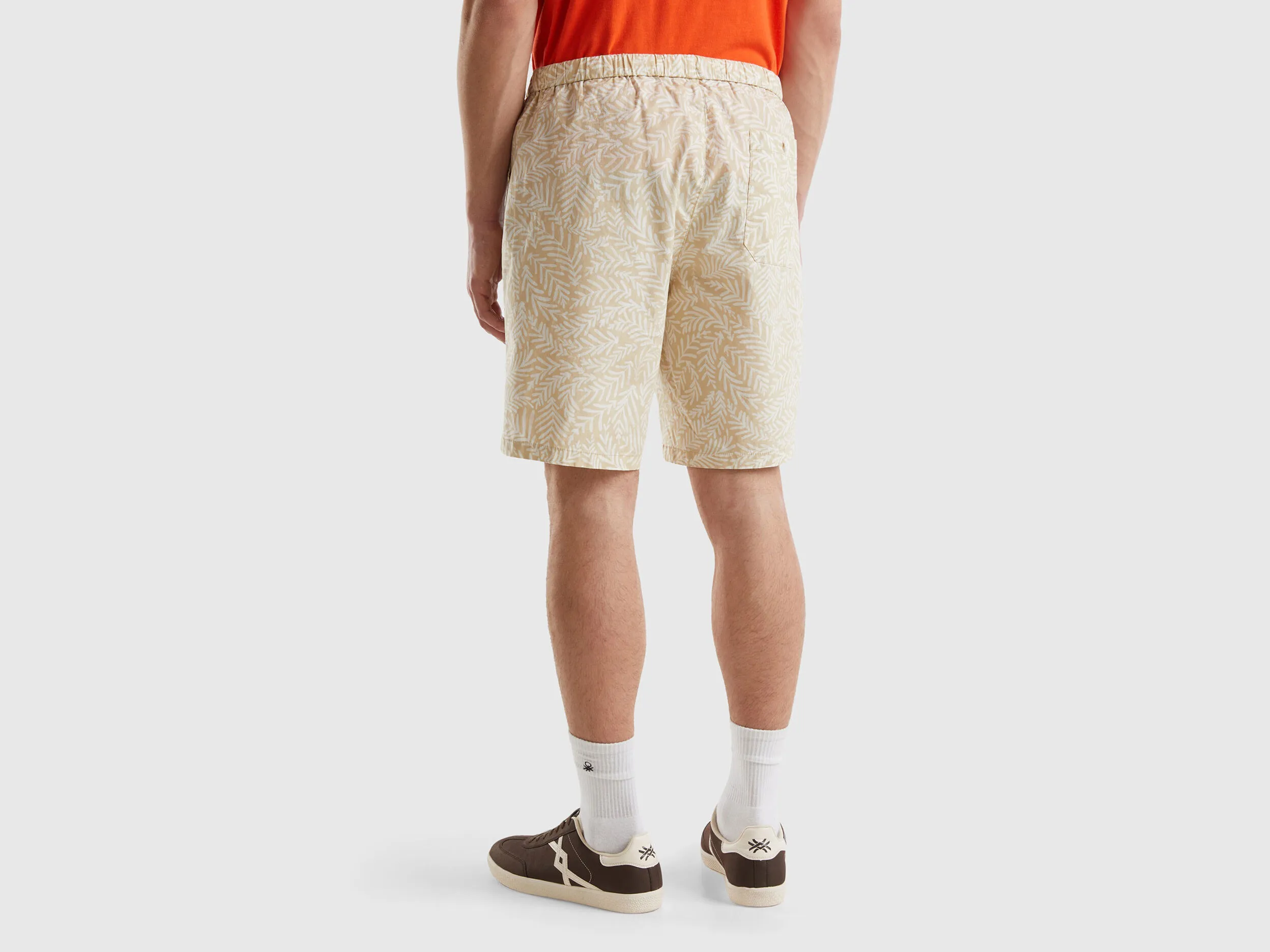 Pantalón corto estampado