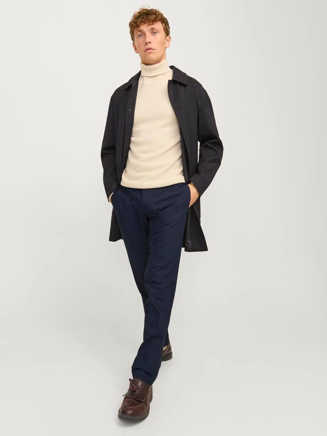 Pantalones chinos Corte tapered | Azul oscuro | Jack & Jones®