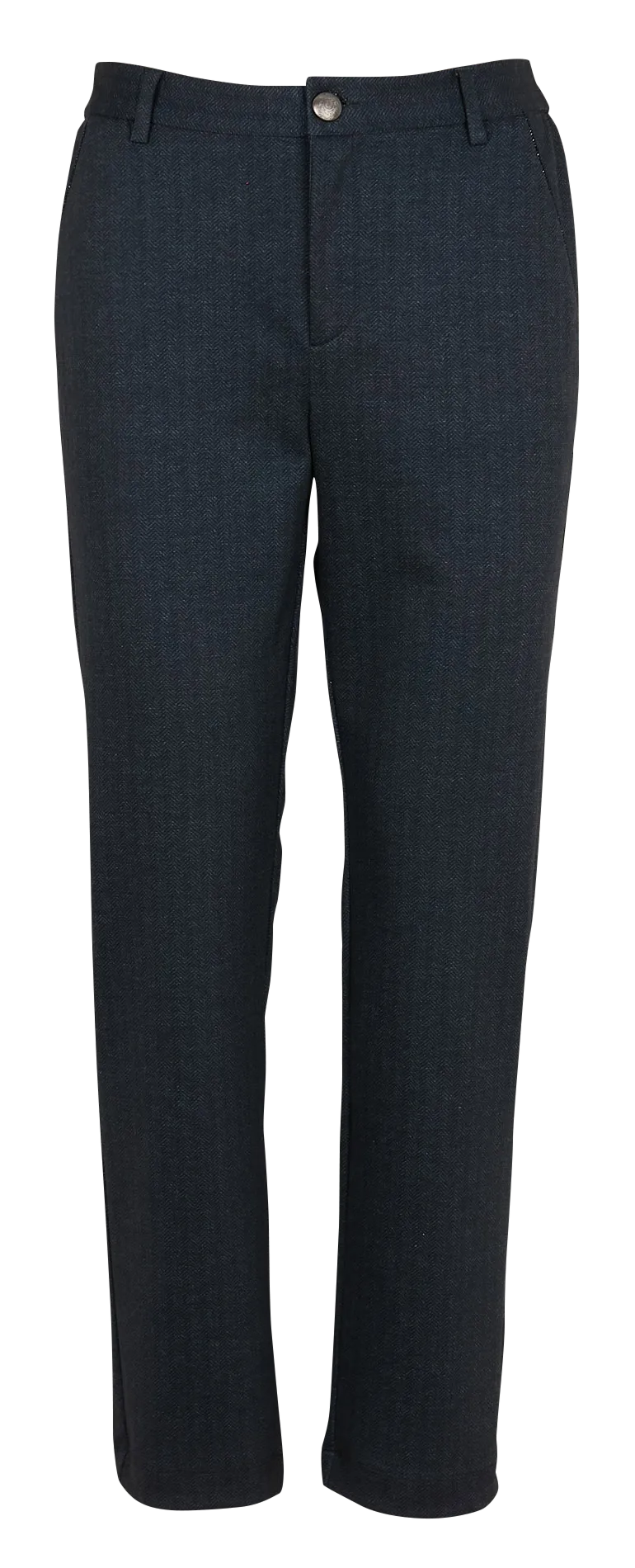 Pantalón capri en azul