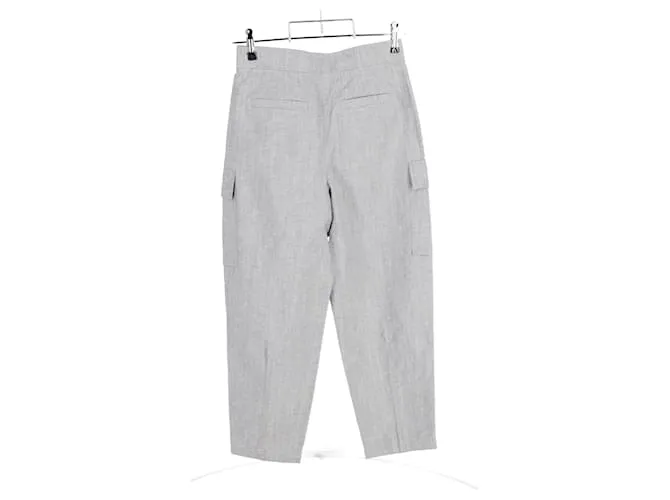 Pantalón cargo Brunello Cucinelli de algodón gris 