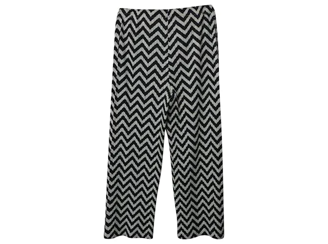Pantalón con estampado en zigzag Pleats Please en poliéster multicolor Impresión de pitón 