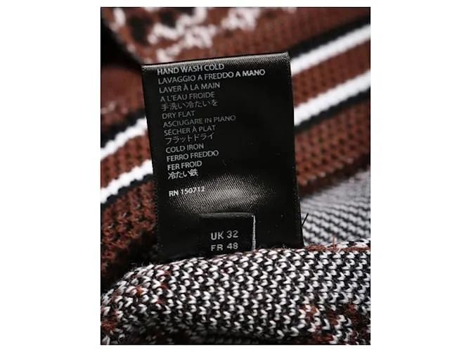 Pantalón corto de hombre Amiri en algodón estampado marrón 