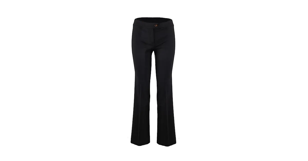 Pantalón de sastre negro Fendi 