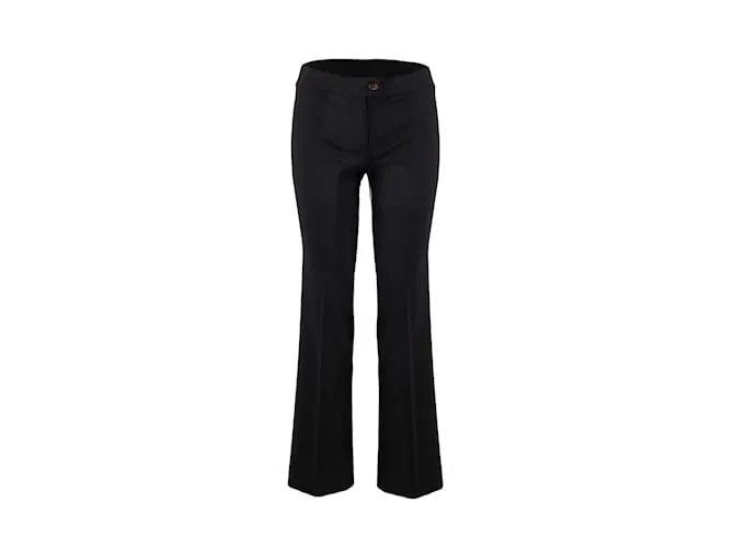 Pantalón de sastre negro Fendi 