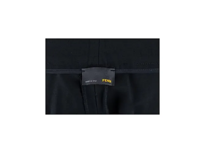 Pantalón de sastre negro Fendi 