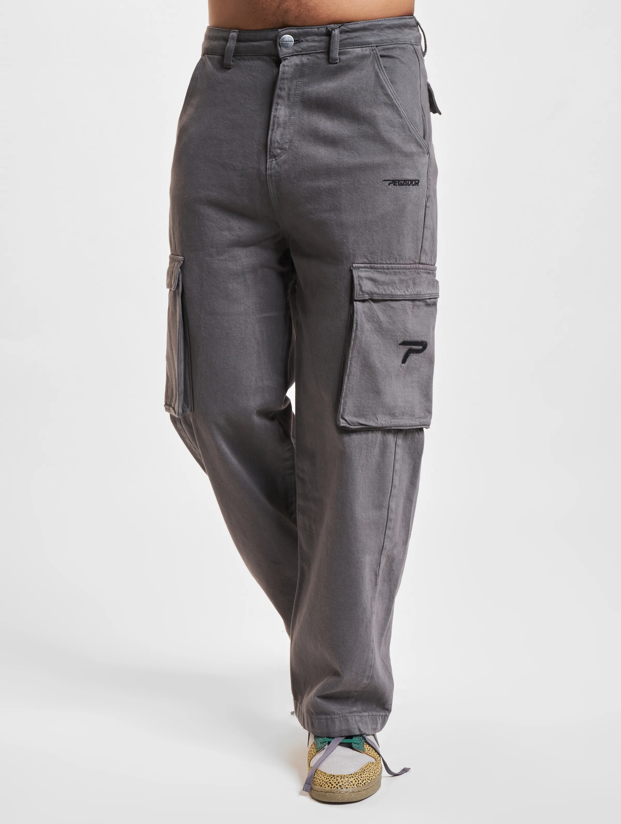 PEGADOR Paden Wide Cargo Pants