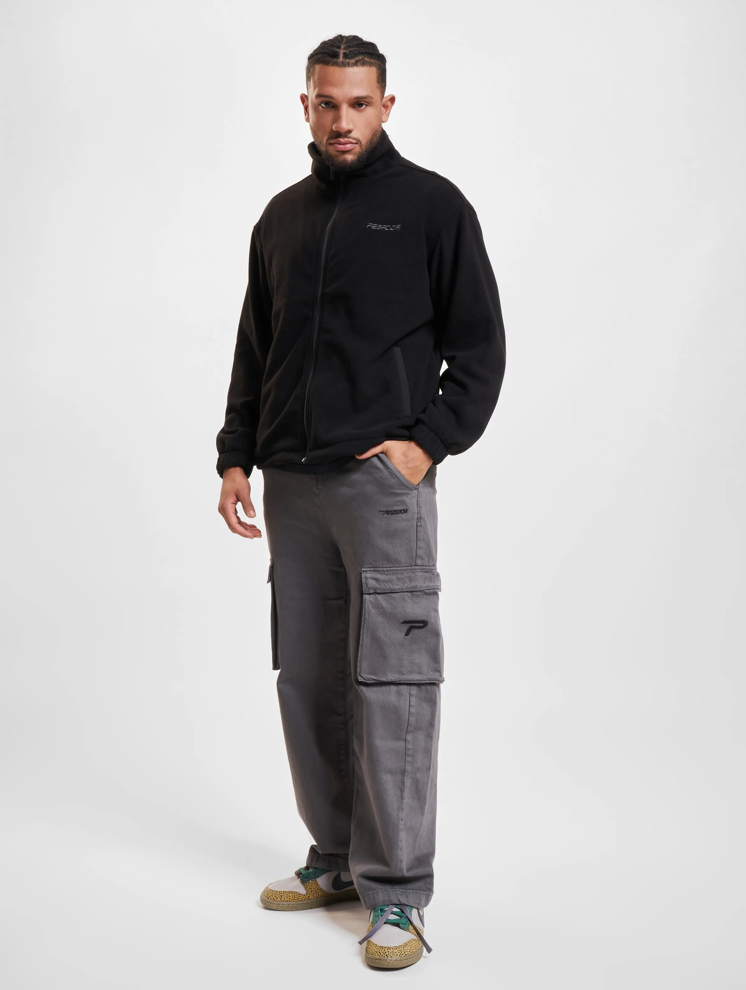 PEGADOR Paden Wide Cargo Pants