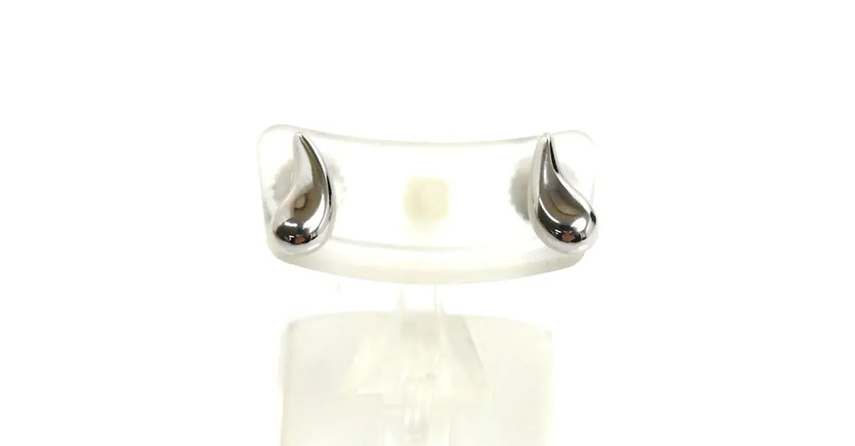Pendientes de gota de platino Tiffany & Co. 