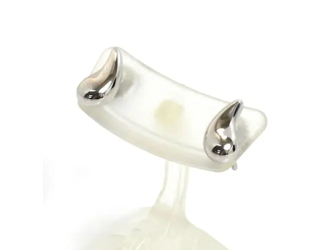 Pendientes de gota de platino Tiffany & Co. 