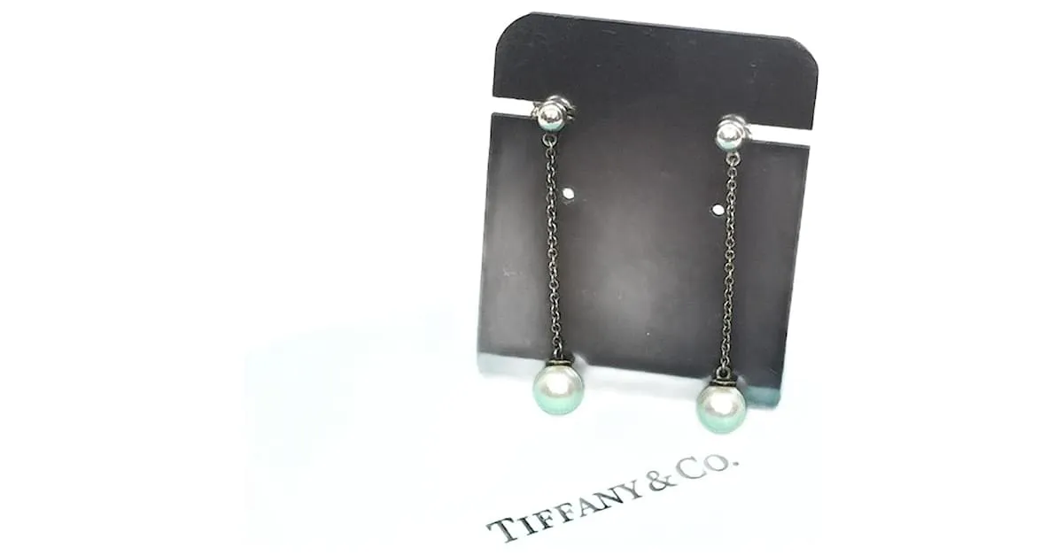 Pendientes Swing de Perlas Tiffany & Co. 