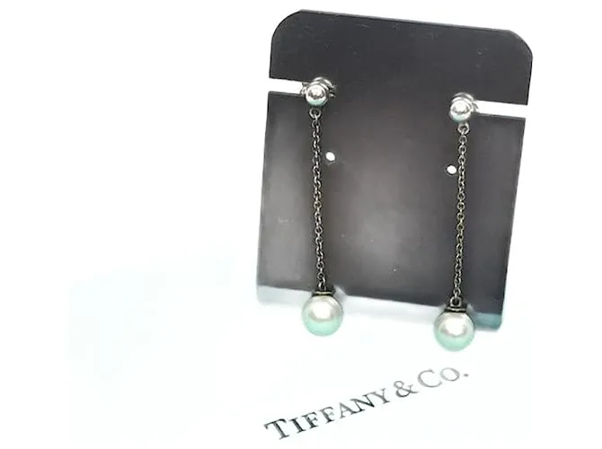 Pendientes Swing de Perlas Tiffany & Co. 