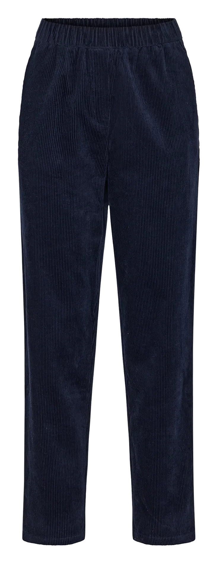 PEROLA  PANTALóN CHINO RECTO DE PANA EN AZUL