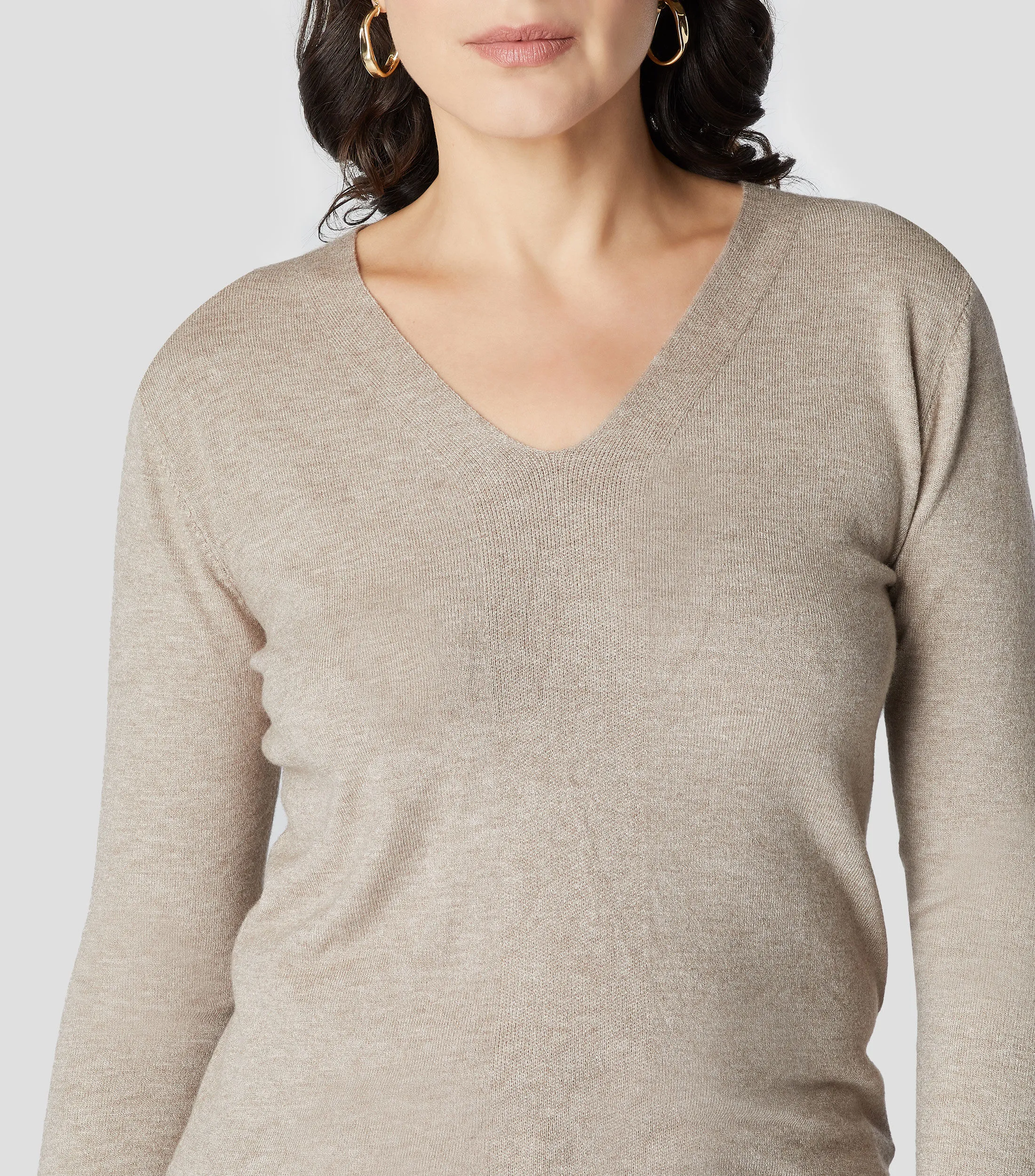Pertegaz Suéter cuello V Mujer