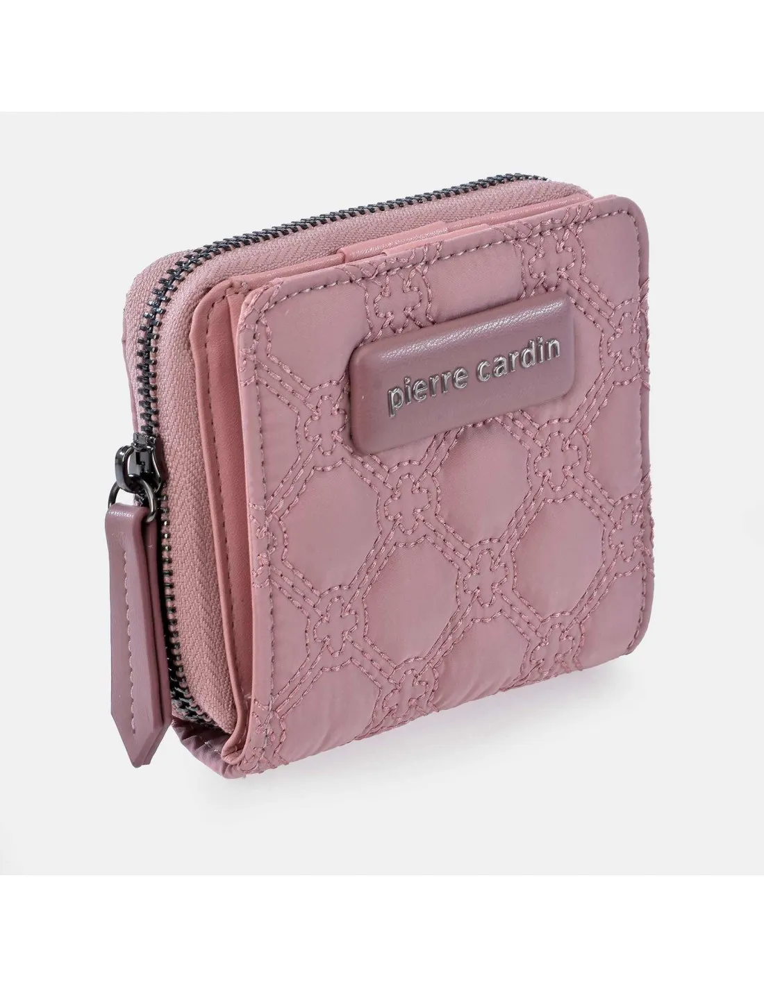 PIERRE CARDIN monedero billetero pequeño para mujer acolchado