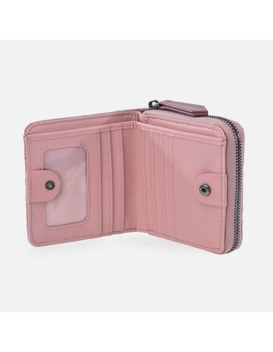 PIERRE CARDIN monedero billetero pequeño para mujer acolchado