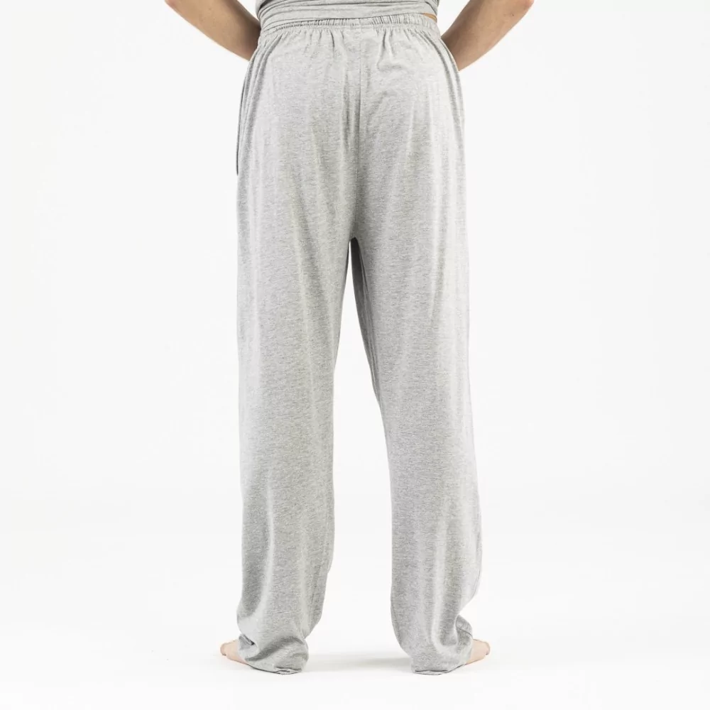 Pijama hombre manga corta Dan gris