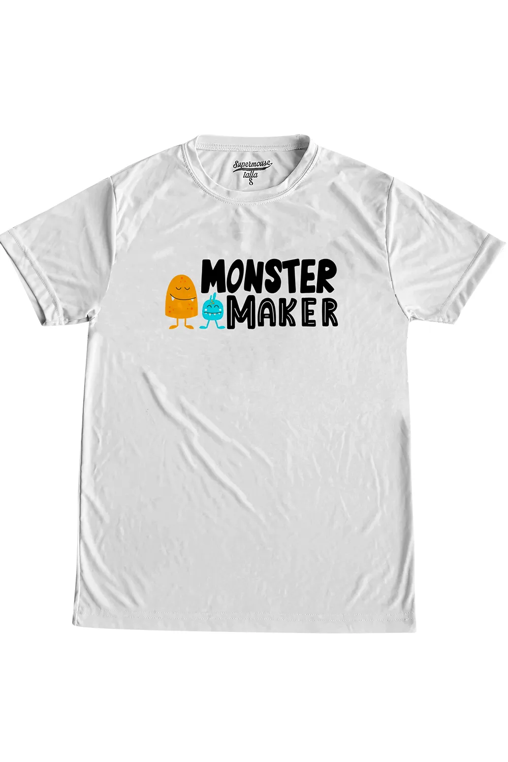 Playera Caballero manga corta. Monster Maker