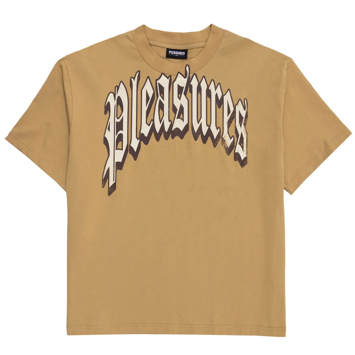 Pleasures Twitch Heavyweight Tee Khaki