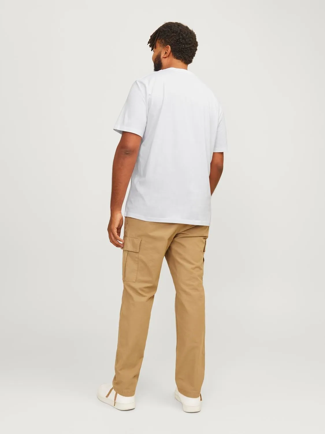 Plus Camiseta Estampado | Blanco | Jack & Jones®