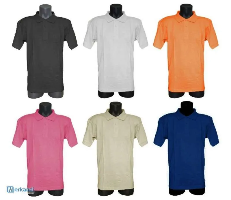 Polos de hombre con manga corta