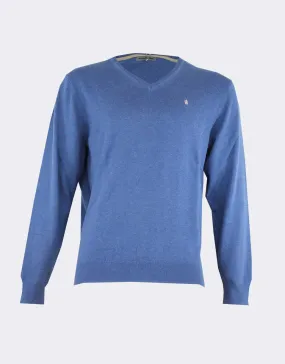Pullover hombre punto algodón invierno varios colores