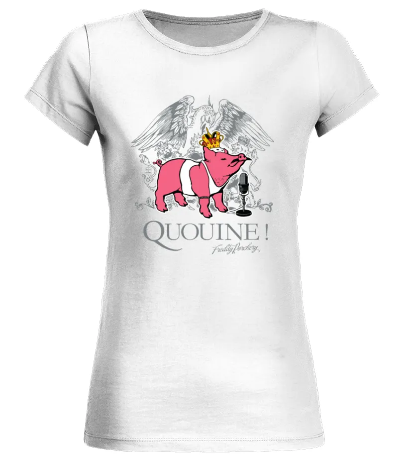 Quouine Camiseta cuello redondo Mujer