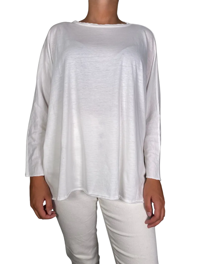 QÜINA Polera Blanca