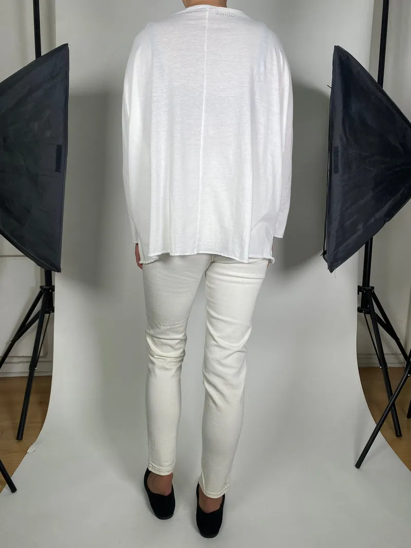 QÜINA Polera Blanca