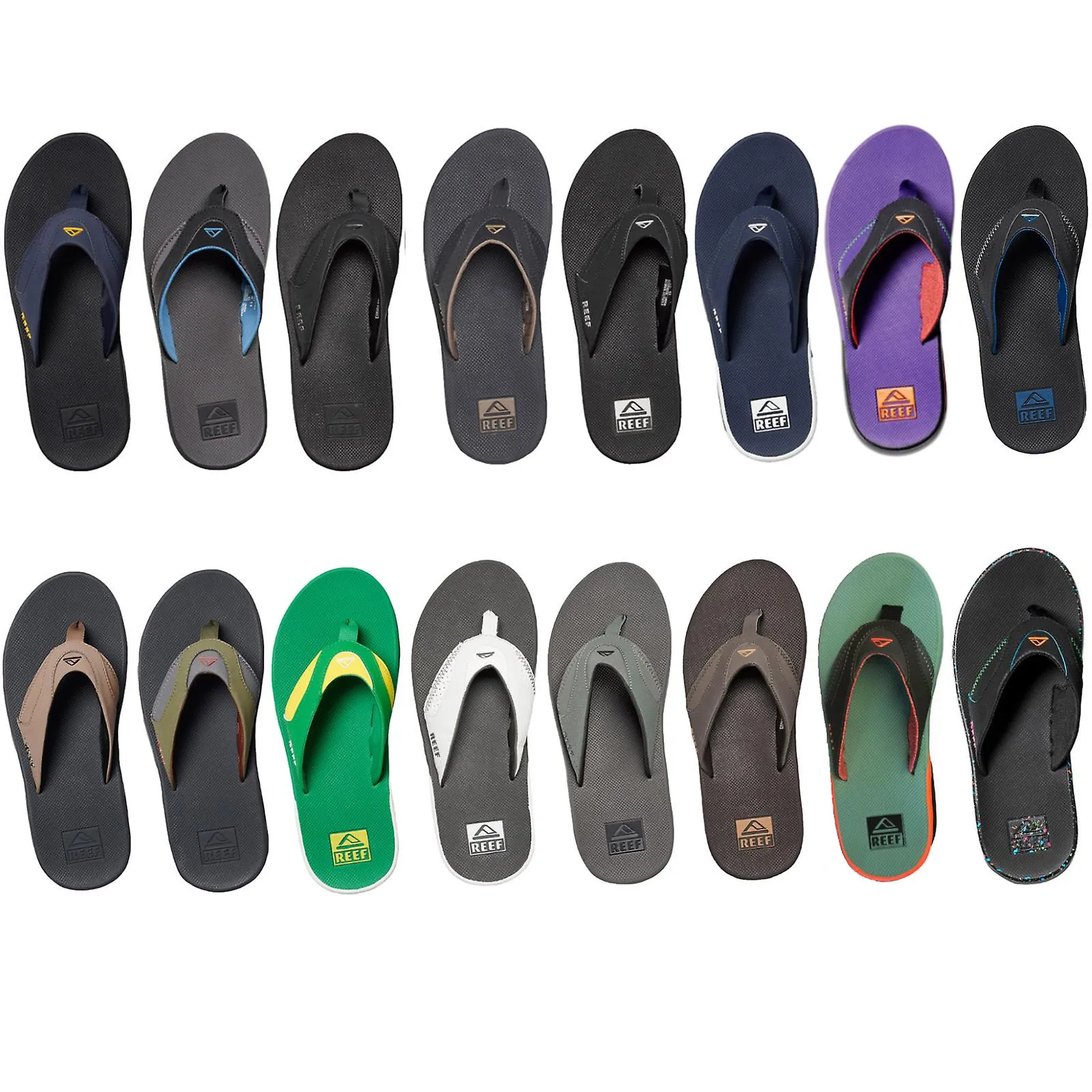 Reef Mens Fanning Pool Beach Holiday Flip Flops Thongs Sandalias