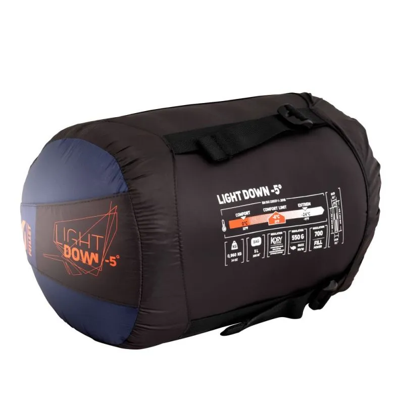 SACO DE DORMIR MILLET LIGHT DOWN 5° (BLUE DEPTHS)