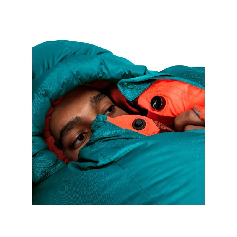 SACO DE DORMIR PARA MUJER MAMMUT PERFORM DOWN BAG 10C (PETROL)