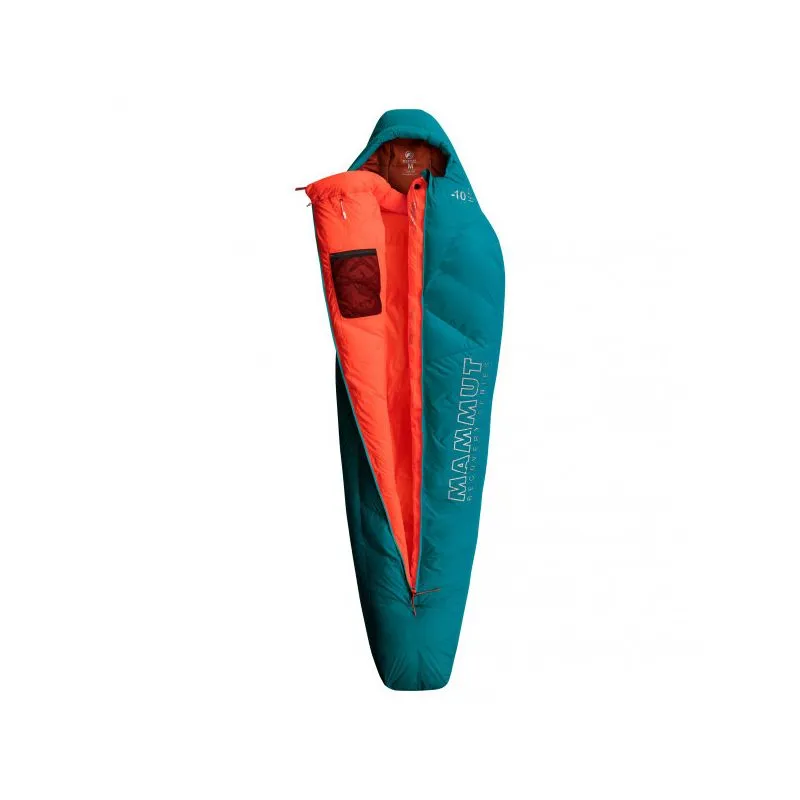 SACO DE DORMIR PARA MUJER MAMMUT PERFORM DOWN BAG 10C (PETROL)
