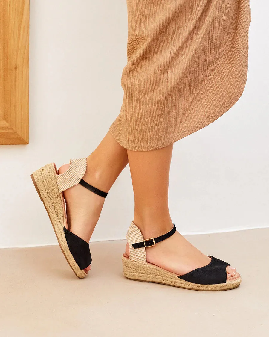 SANDALIA CUA CARMINA BLACK