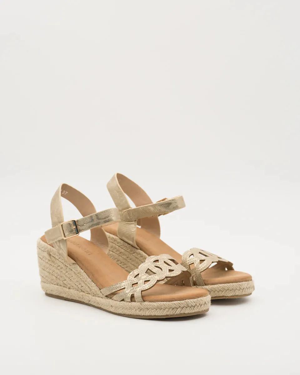 SANDALIA CUA LORENA GOLD