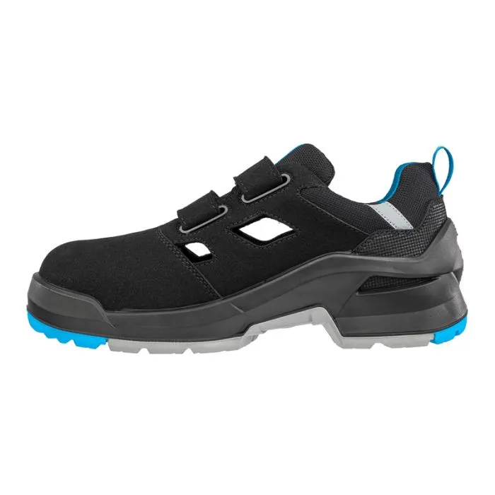 Sandalias de trabajo veganas Albatros Forge Air Blak/Blue Low S1 ESD FO SR