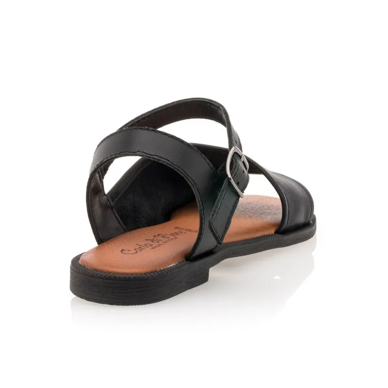 Sandalias mujer negro
