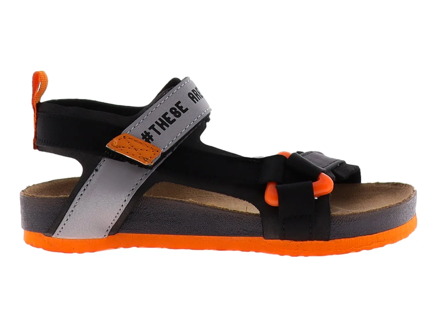 Sandalias Roddyck 17721 Negro Para Niño