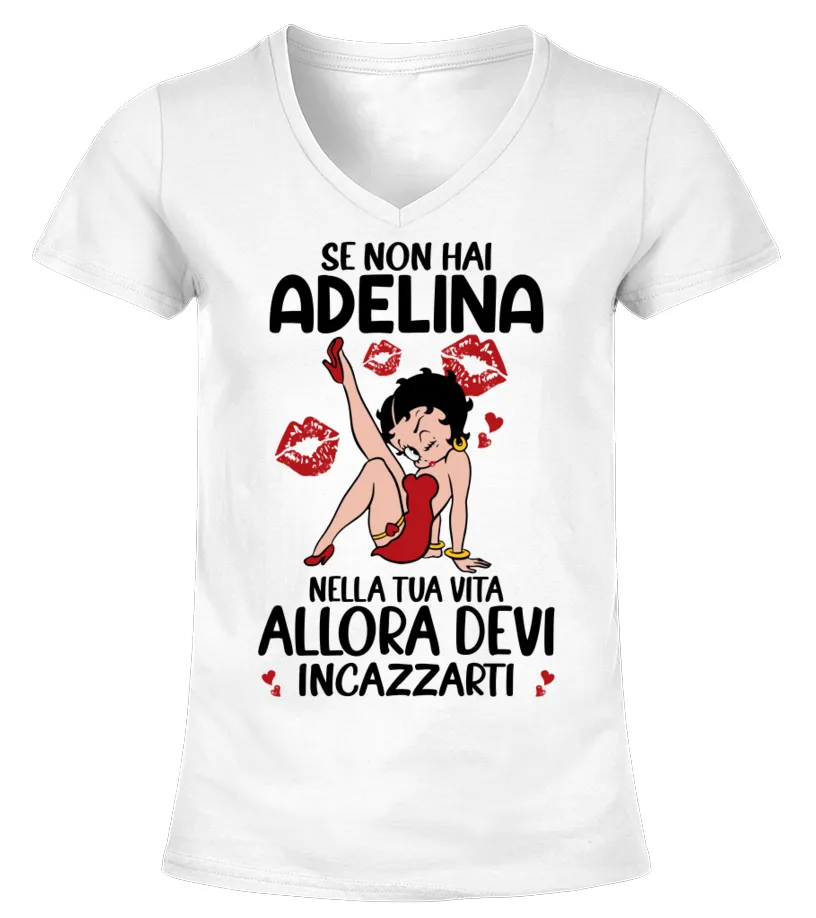 Se non hai Adelina Camiseta cuello pico Mujer
