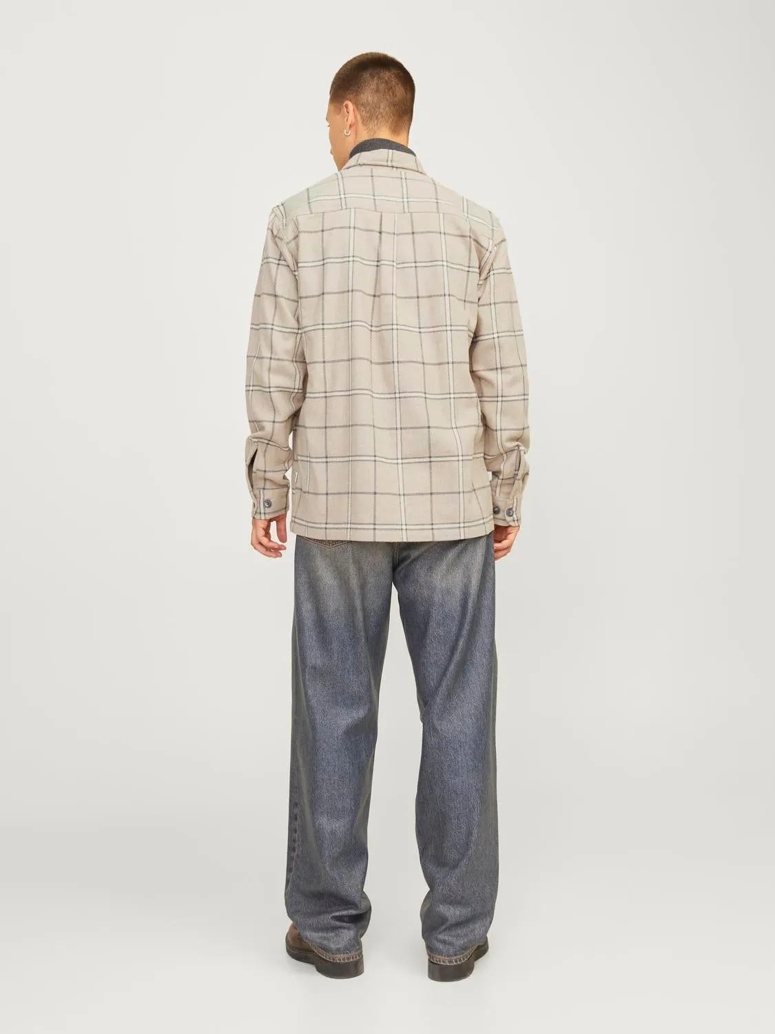 Sobrecamisa Corte comfort | Beige | Jack & Jones®