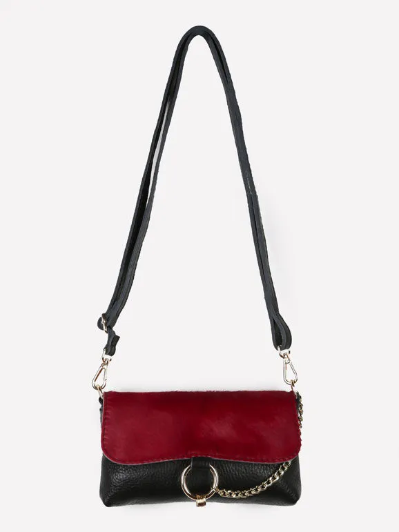 Solada Bolso bandolera mini de piel