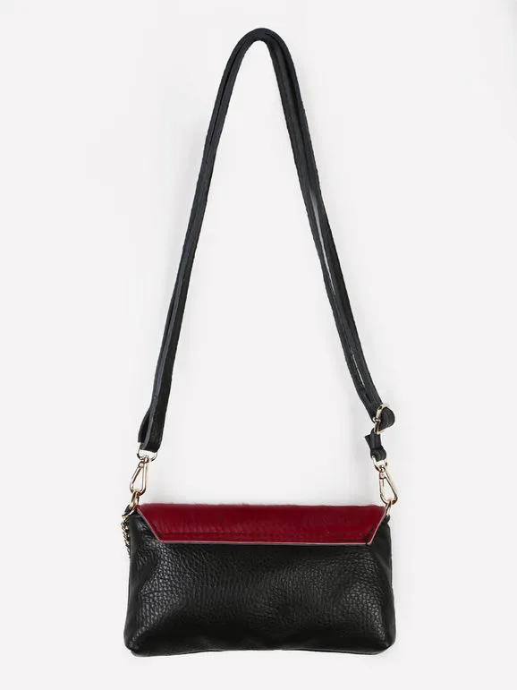 Solada Bolso bandolera mini de piel