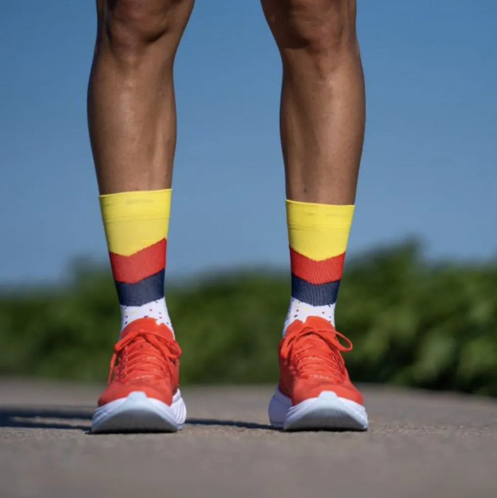 SPORCKS JACK YELLOW – CALCETIN RUNNING
