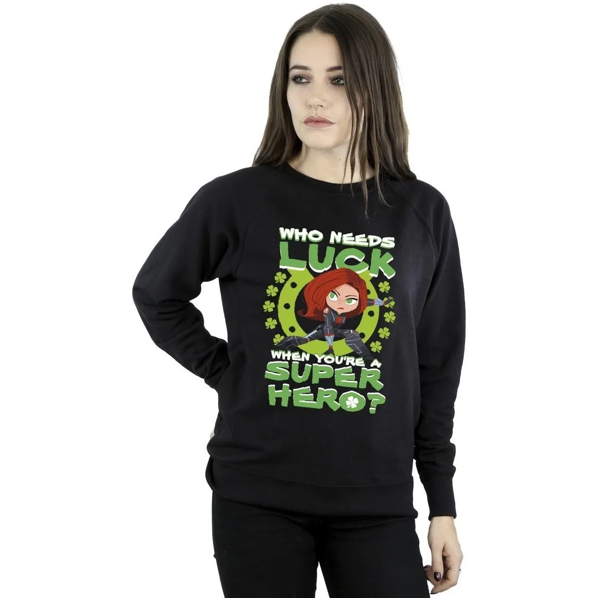 St Patrick's Day Black Widow Luck